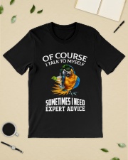 I talk to myself Classic T-Shirt lifestyle-mens-crewneck-front-19
