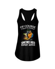 I talk to myself Ladies Flowy Tank tile