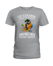 I talk to myself Ladies T-Shirt tile