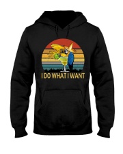 I do what i want Hooded Sweatshirt tile