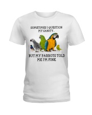 Parrot Ladies T-Shirt front