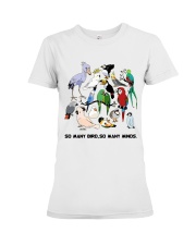 Many birds Premium Fit Ladies Tee tile