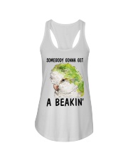 Some body gonna get a beakin Ladies Flowy Tank tile