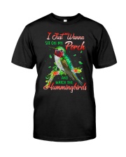 Watch the hummingbirds Classic T-Shirt tile