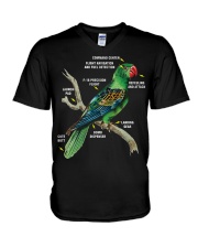 Parrot V-Neck T-Shirt tile