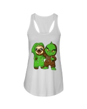 Sloth friends Ladies Flowy Tank tile