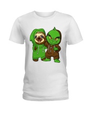 Sloth friends Ladies T-Shirt tile