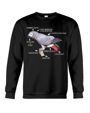 Parrot funny Crewneck Sweatshirt tile