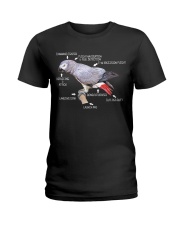 Parrot funny Ladies T-Shirt tile