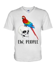 Ew people V-Neck T-Shirt tile