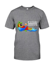 Quarantine and chill Classic T-Shirt tile