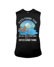 Sloth fishing team Sleeveless Tee tile