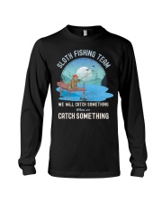 Sloth fishing team Long Sleeve Tee tile