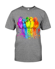 Birds color Premium Fit Mens Tee tile