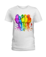 Birds color Ladies T-Shirt front