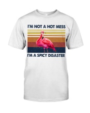 I'm not a hot mess i'm a spicy disaster Classic T-Shirt tile