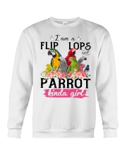 Parrot girl Crewneck Sweatshirt tile