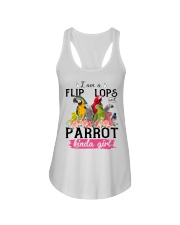 Parrot girl Ladies Flowy Tank tile
