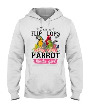 Parrot girl Hooded Sweatshirt tile