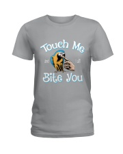 I will bite you Ladies T-Shirt tile