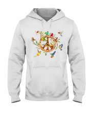 Peace birds Hooded Sweatshirt tile