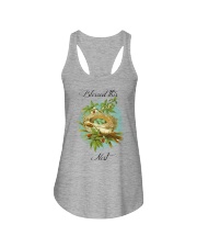 Blessed this nest Ladies Flowy Tank thumbnail