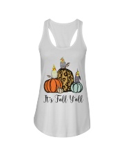 It's fall yall Ladies Flowy Tank tile