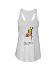 Don't make me repeat myself Ladies Flowy Tank tile