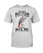 Funny parrot Premium Fit Mens Tee front