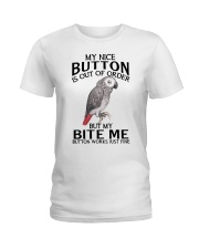 Funny parrot Ladies T-Shirt tile