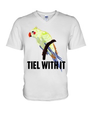 Tiel with it V-Neck T-Shirt tile