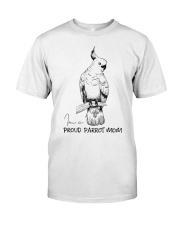 I'm a pround parrot mom Premium Fit Mens Tee tile