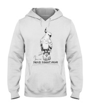 I'm a pround parrot mom Hooded Sweatshirt tile
