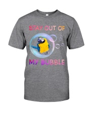 Stay out of my bubble Classic T-Shirt tile