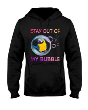 Stay out of my bubble Hooded Sweatshirt tile