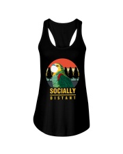 Socially distant Ladies Flowy Tank tile