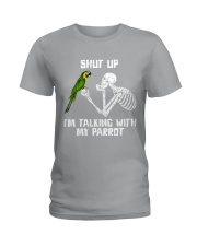 shut up Ladies T-Shirt tile