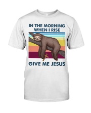 Sloth jesus Premium Fit Mens Tee tile