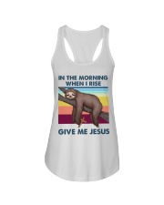 Sloth jesus Ladies Flowy Tank tile