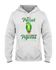 Parrot pigeons Hooded Sweatshirt tile