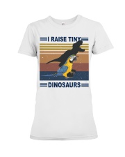 Tiny dinosaurs Premium Fit Ladies Tee tile