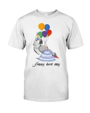 Happy bird day Premium Fit Mens Tee tile