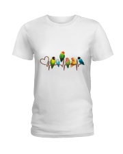 Parrot heart beat Ladies T-Shirt front