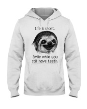 Life is short Hooded Sweatshirt tile