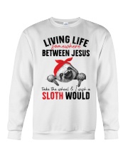 Sloth would Crewneck Sweatshirt tile