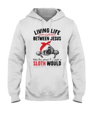 Sloth would Hooded Sweatshirt tile