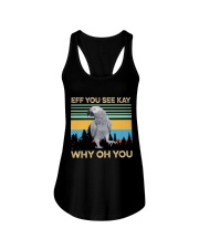 Eff you see kay why oh you Ladies Flowy Tank tile