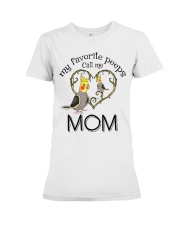 Parrot mom Premium Fit Ladies Tee thumbnail