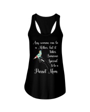 Parrot mom Ladies Flowy Tank tile