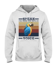 Speak for those who have no voice Hooded Sweatshirt tile